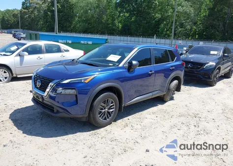 2021 Nissan Rogue S Fwd z USA, uszkodzony, nr VIN 5N1AT3AA3MC729503